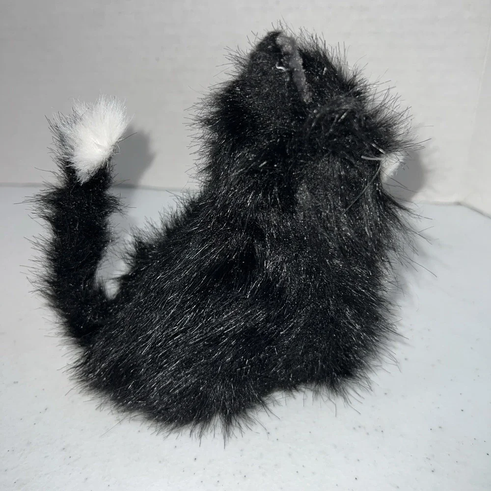 American Girl Pet Kitten Kitty Black White Cat Licorice 2013 Green Eyes 5